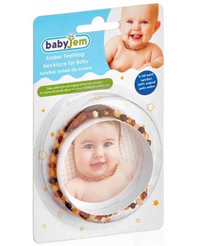 Бебешкото герданче от кехлибар BabyJem - Multicolor  - 4